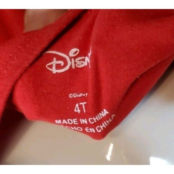 Minnie mouse Christmas long sleeve shirt with black leggings Sz 4t - 0032 - Picture 6 of 6